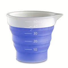 Folding Silicone Measuring Cup Resin Cup Dispenser Reusable Silicone Mixing