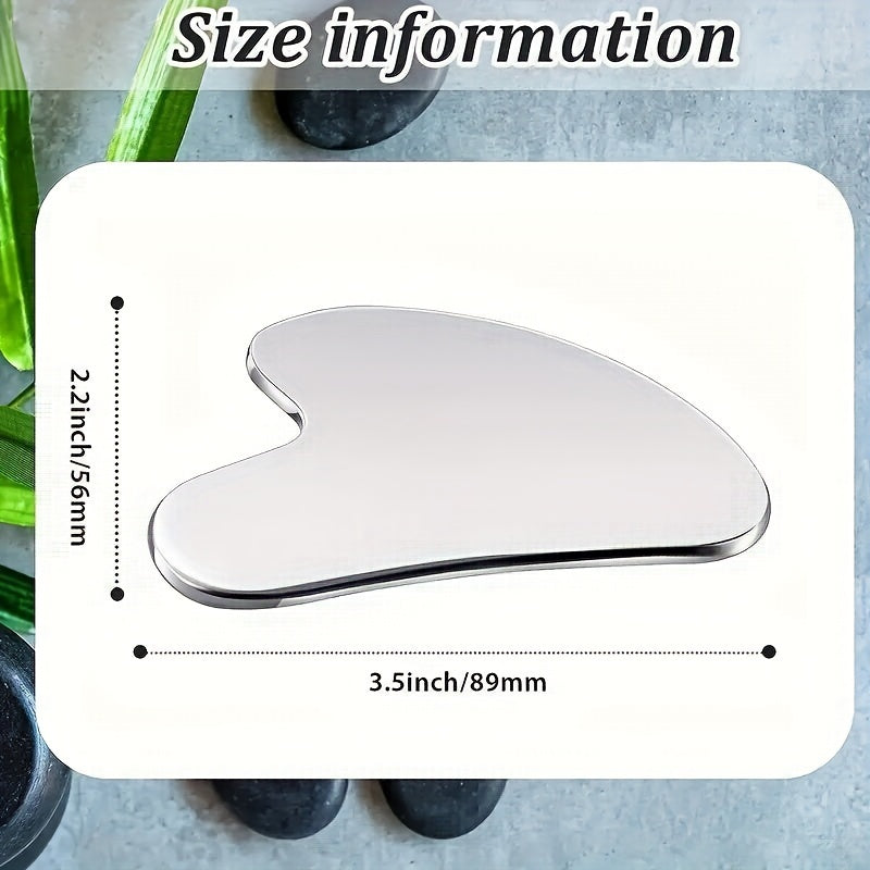 Stainless Steel Gua Sha Tool for Full Body Massage