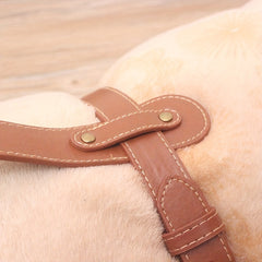 Adjustable PU Leather Picnic Mat Strap