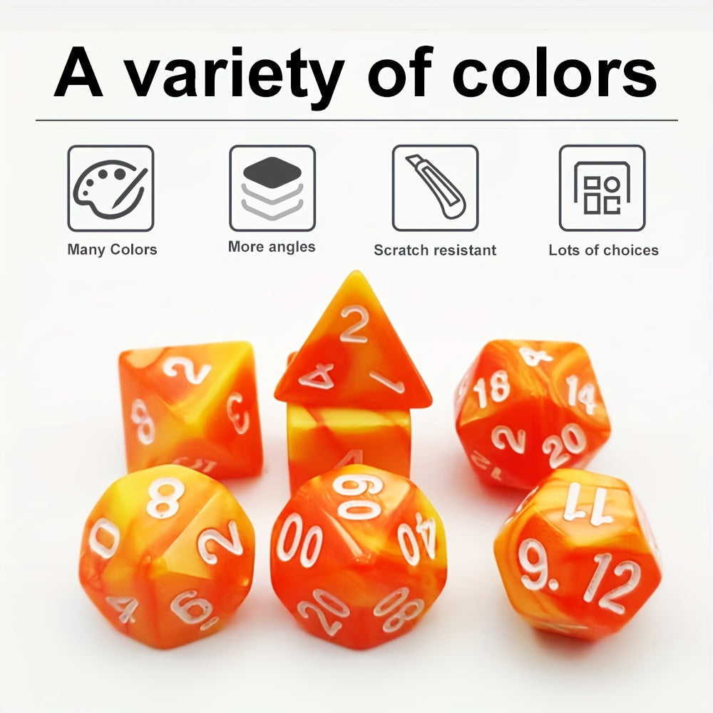 7PCS Dice Set for Multiplayer Fun in Bars and Clubs