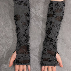 Goth Rock Arm Sleeve Arm Warmers Grunge Gloves Halloween Decoration