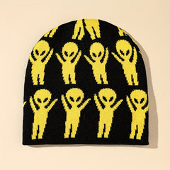 Alien Knit Beanie: Stylish & Versatile Men's Hat