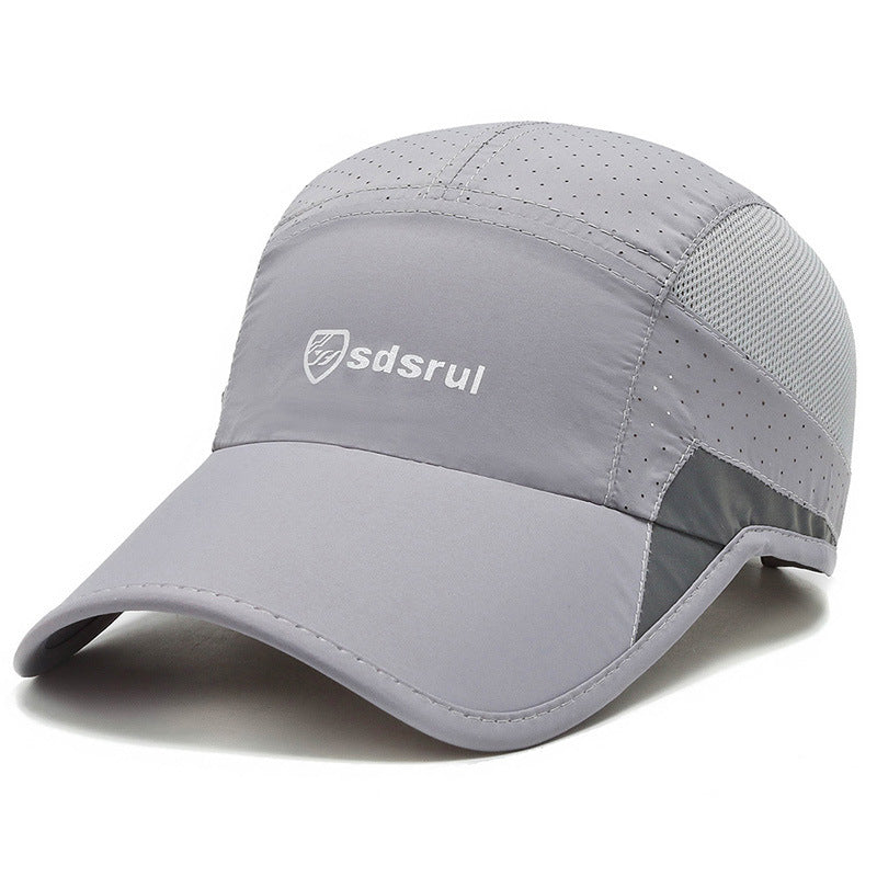 Unisex Fashionable Baseball Sun Hat Quick Drying Peaked Cap
