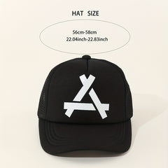Mesh Trucker Hat Breathable Sunscreen Baseball Cap Lightweight