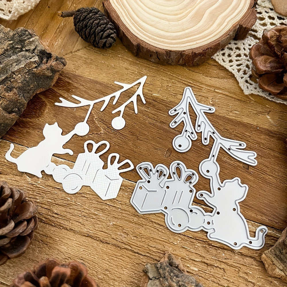 1pc Christmas Elf Metal Cutting Dies Scrapbook Paper Craft DIY Supplies