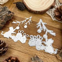 1pc Christmas Elf Metal Cutting Dies Scrapbook Paper Craft DIY Supplies