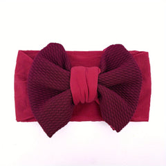 1pc Bow Soft Elastic Hair Band Headbands Hair Accessories For Girls Kids