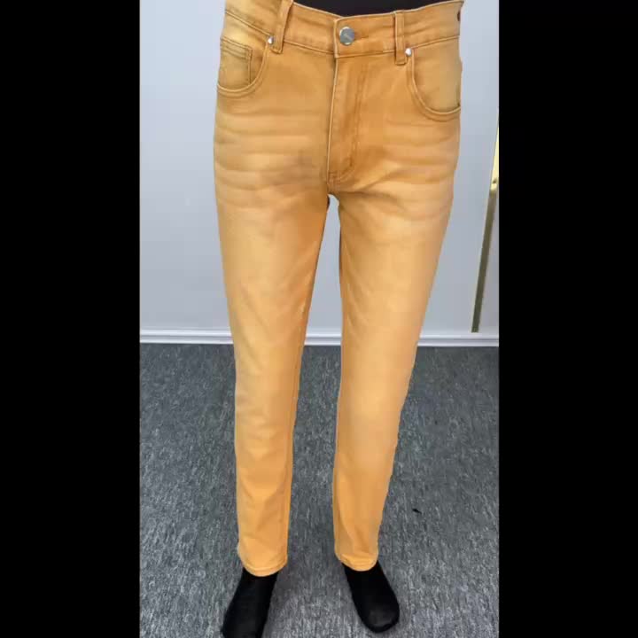 Men's Slim Fit Stretch Denim Jeans