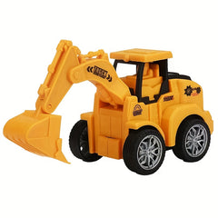 Pull Back Toy Car Excavator Educational Small Car