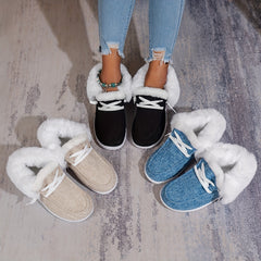 Women's Winter Snow Sneakers Non-slip Ankle Shoes