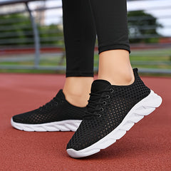 Women's Anti Slip Sports Shoes Mesh Breathable Casual Running Shoes