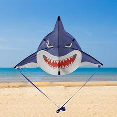 Cartoon Shark Kite for Outdoor Entertainment