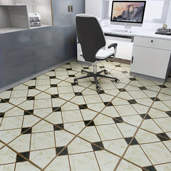10pcs Wear-resistant Self-adhesive PVC Floor Sticker