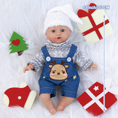 Realistic Reborn Doll WERFLOT 13 Lifelike Soft Body Newborn Baby Doll