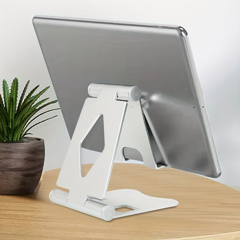 Angle Adjustable Cell Phone Stand Sturdy Aluminum Metal Holder