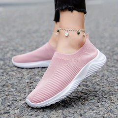 Women's Casual Sock Shoes Lightweight Slip On Sports Shoes