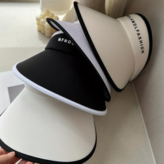 UPF50 Visor Hat Wide Brim Sun Hat Lightweight Outdoor Travel Beach Hats