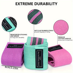 Non-slip Elastic Yoga Resistance Band for Hip Lifting