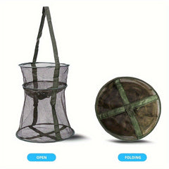 1pc Folding Fishing Net for Lobster Shrimp Crab Deep Sea Fishing Cage