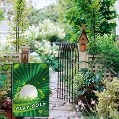 Outdoor Golf Garden Flag Double Sided Seasonal Yard Decor