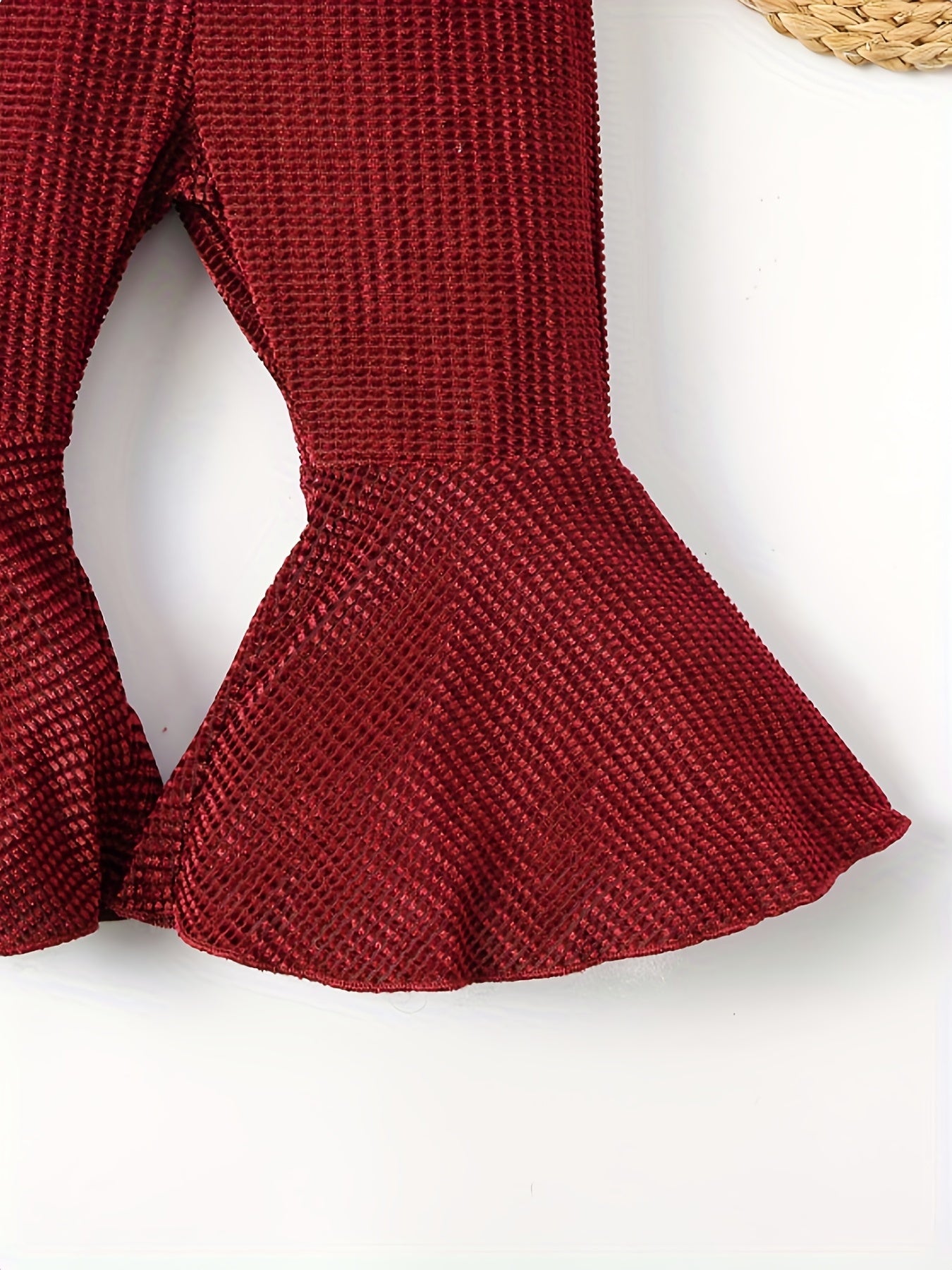 Baby Girls Flared Leg Pants for Spring and Autumn