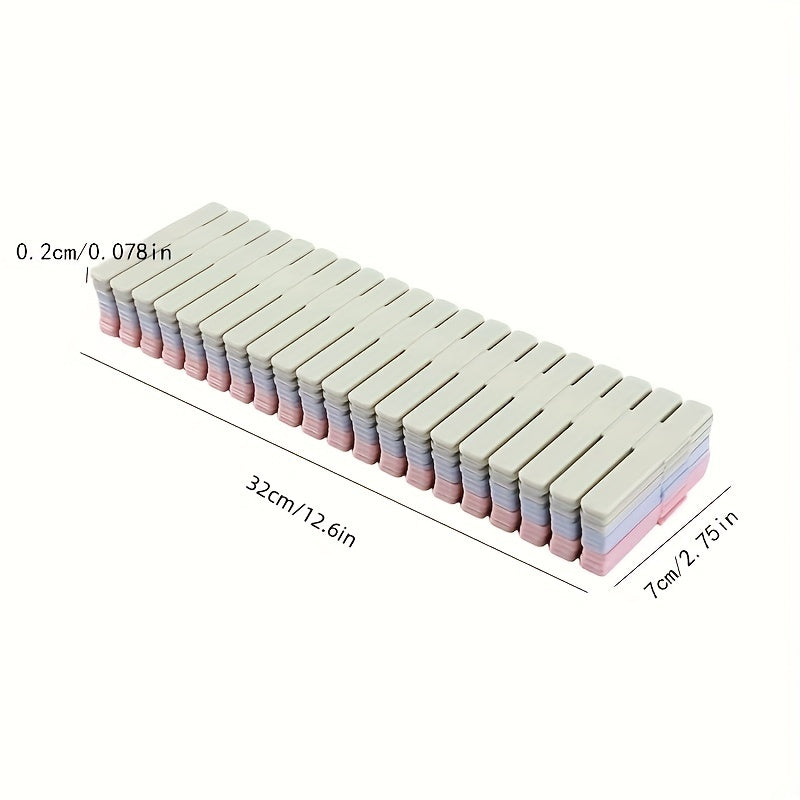 4pcs Drawer Storage Divider Cabinet Partition Combination