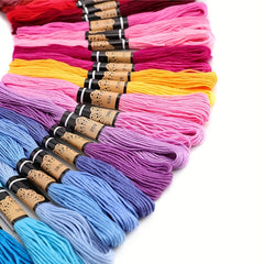 50 Colors Cross Stitch Thread Embroidery Knitting Rope Matching Thread