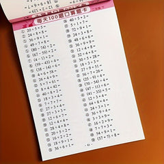 Math Practice Workbook for Kids: Addition Subtraction Multiplication & Division