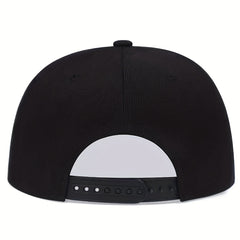 Glitter Cross Men's Flat Brim Hat