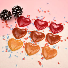 9 Hole Heart Resin Mold Silicone Charm Mold for DIY Keychain Pendant