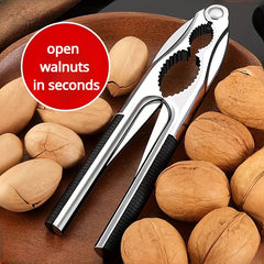 Stainless Steel Walnut Clip for Kitchen and Outdoor Use