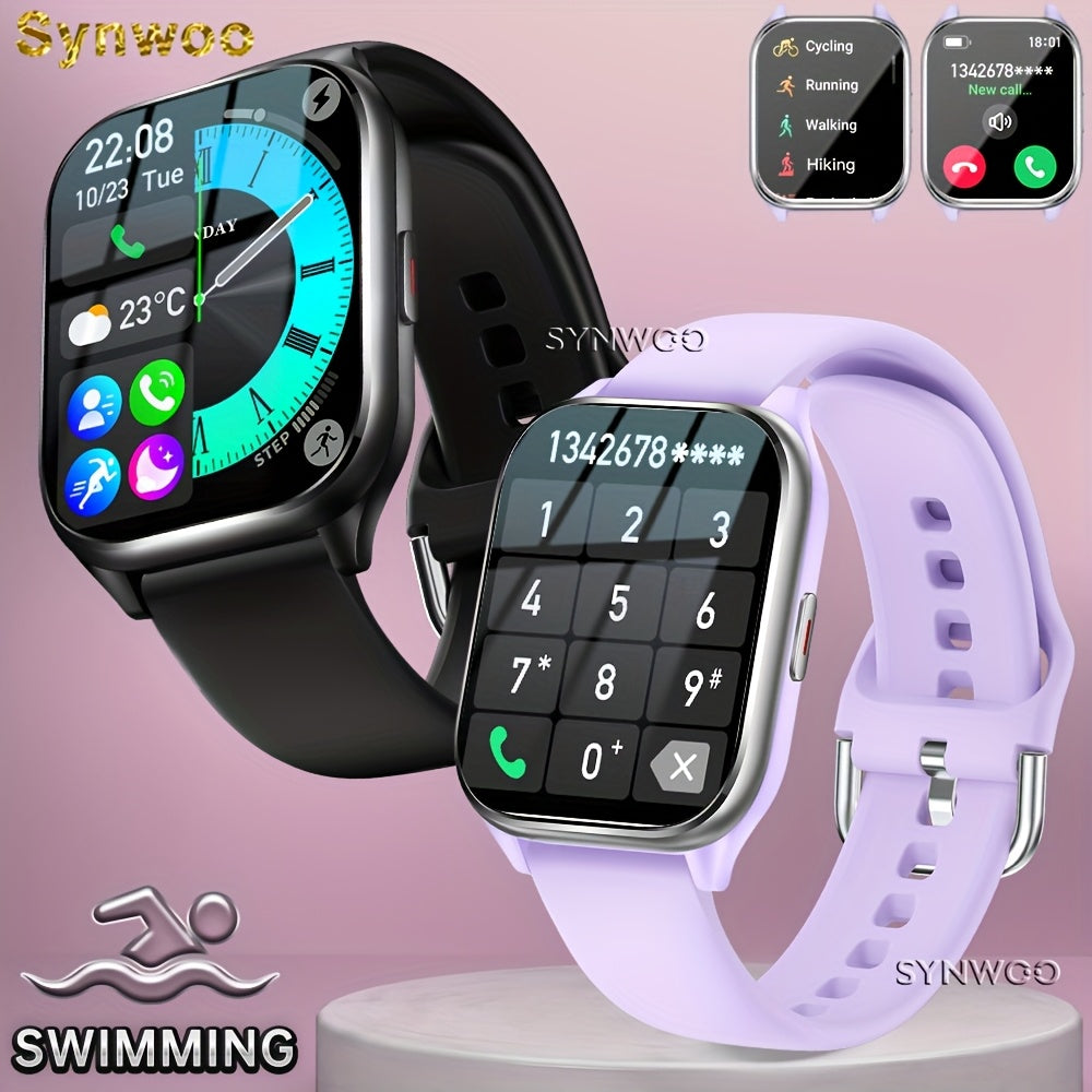 Synwoo Smart Watch for Women&Men - Fitness Tracker Watches with Sleep Monitoring