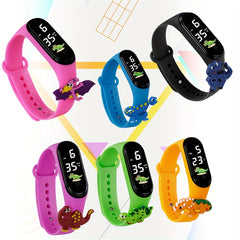 Fashionable Dinosaur Figurine LED Electronic Watch