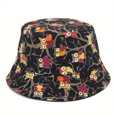 Cartoon 3D Printing Basin Hat for Men