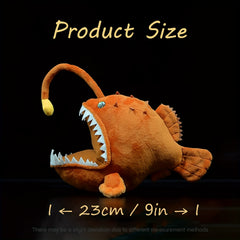 Realistic Lanternfish Plush Toy Deep Sea Cutie Stuffed Animal