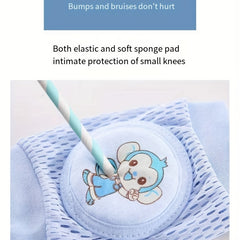 Breathable Mesh Baby Knee Pads for Crawling and Walking