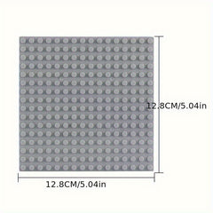 4pcs 16x16 Building Block Base Plate Compatible With Main Brands