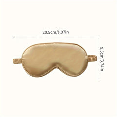 Soft Eye Mask Blackout Blindfold with Storage Bag