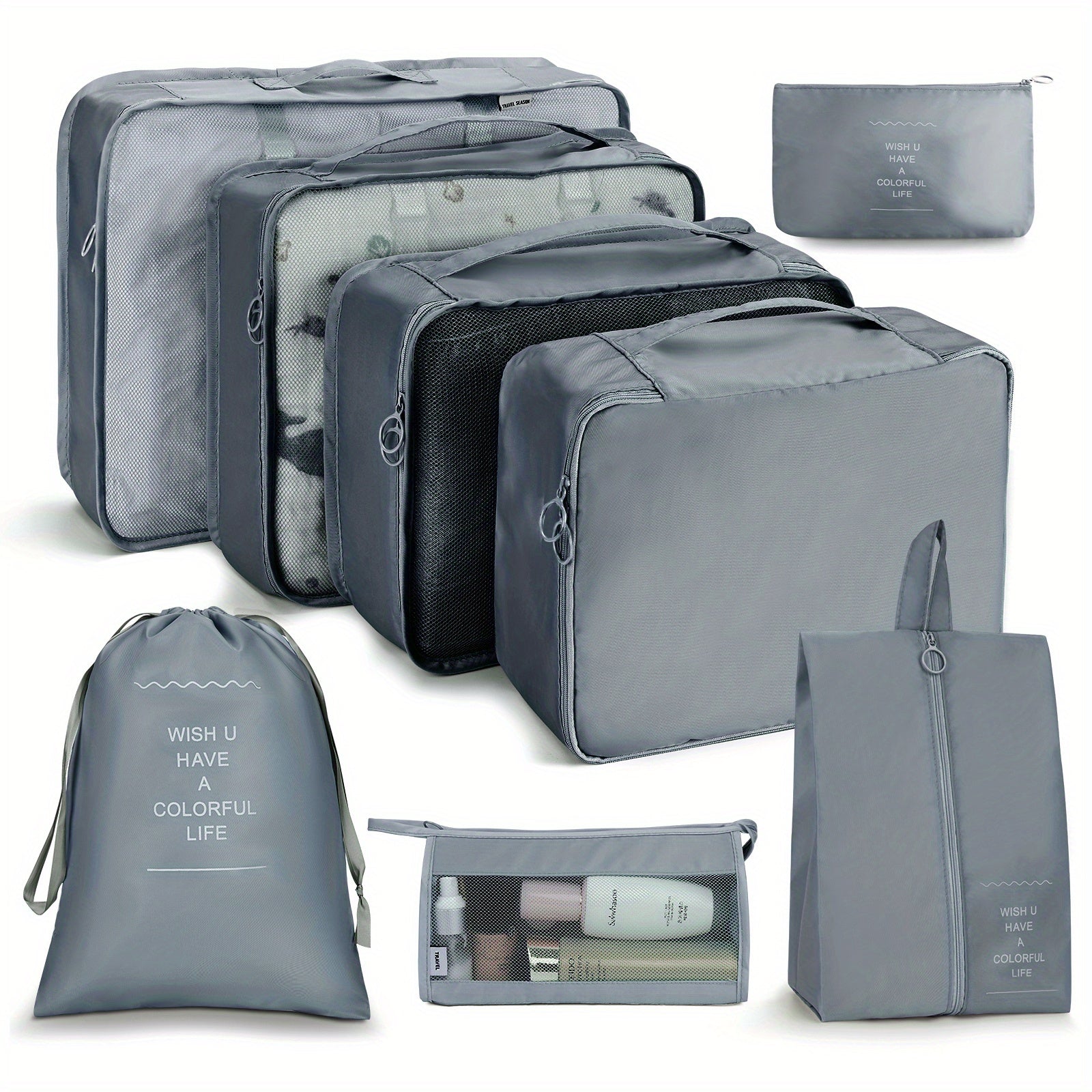 Travel Luggage Organizer Dustproof Storage Bags Lightweight Container
