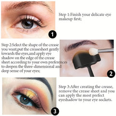 6 In 1 Eye Shadow Fixing Device Silicone Eyeshadow Stamp Tools