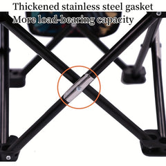 Portable Folding Chair for Camping Fishing Hiking Lightweight Aluminum