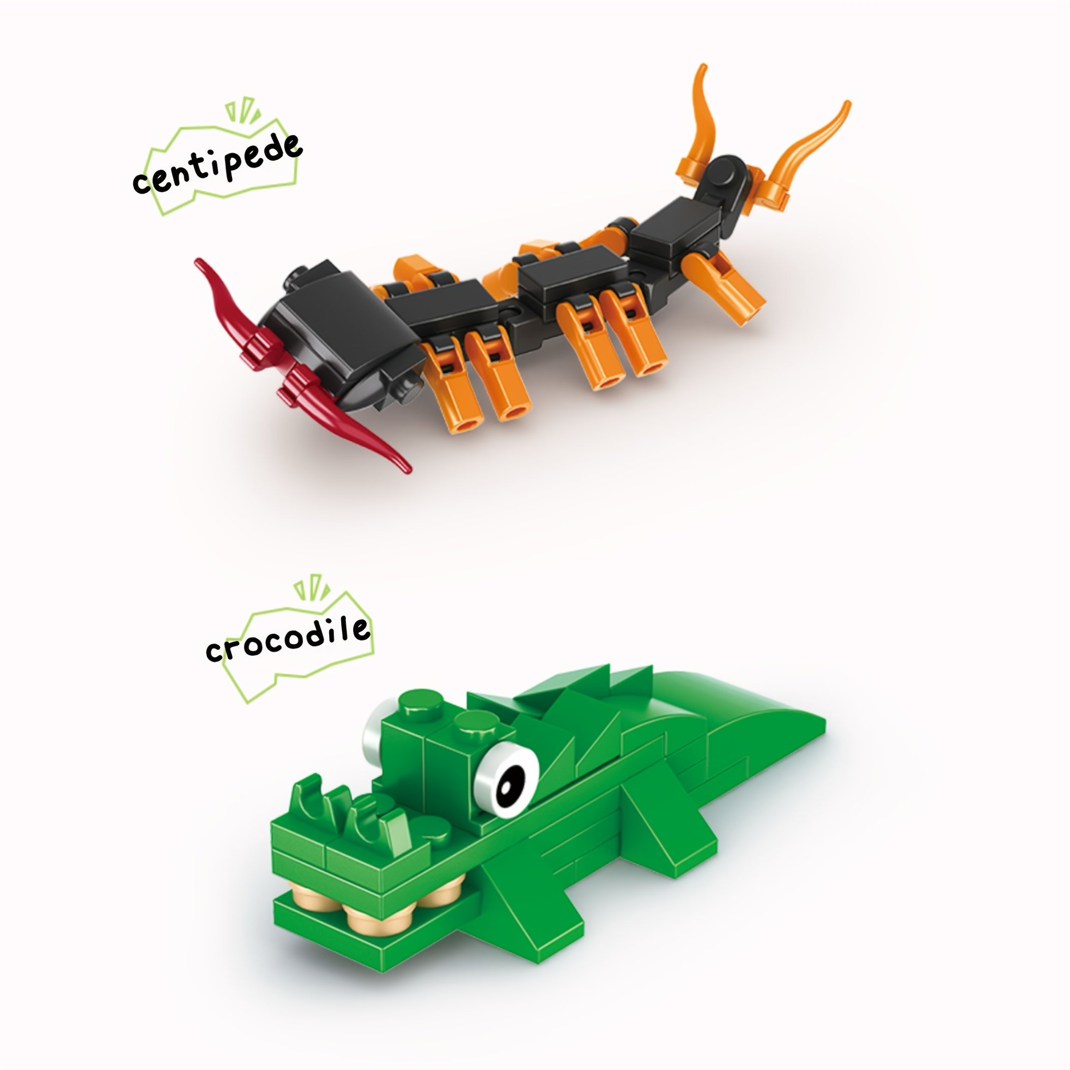 20pcs Insects Building Set ABS Mertial Perfect Party Favor