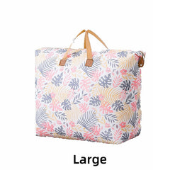 Large Capacity Storage Bag with Zipper & Handles