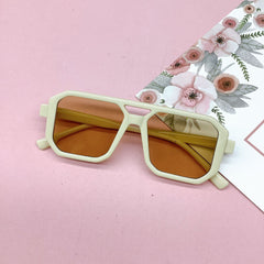 Girl's Square Frame Sunglasses for Outdoors