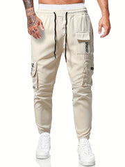 Big Pocket Joggers Men's Casual Loose Fit Drawstring Pants