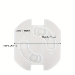 30pcs Baby Socket Protection Child Lock Glue-On Safety Sockets
