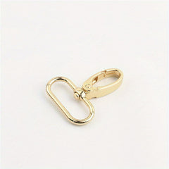 10PCS Metal Swivel Lobster Clasp DIY Snap Hooks & Trigger Buckles