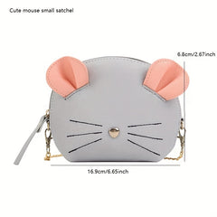 Kids' Cartoon Mouse Shoulder Bag Coin Purse