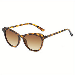 Cat Eye Sunglasses UV400 Jelly Glasses w/ Case