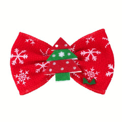 Christmas Bows Hair Clips Baby Girls Hair Bow Hairpins